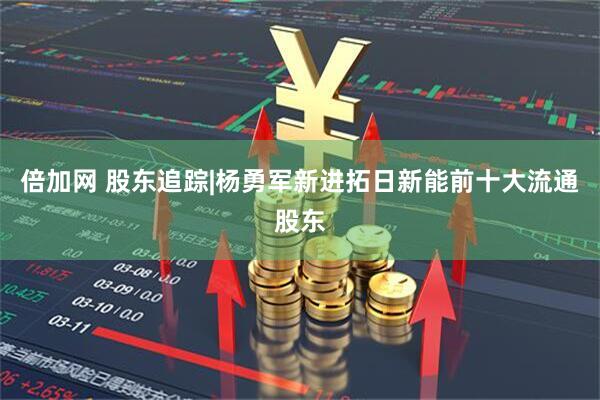 倍加网 股东追踪|杨勇军新进拓日新能前十大流通股东