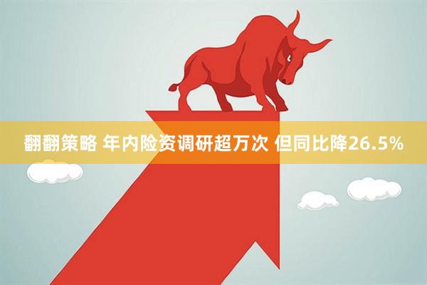 翻翻策略 年内险资调研超万次 但同比降26.5%